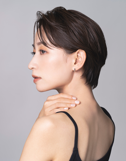 3つの成分が肌にアプローチするイメージ図